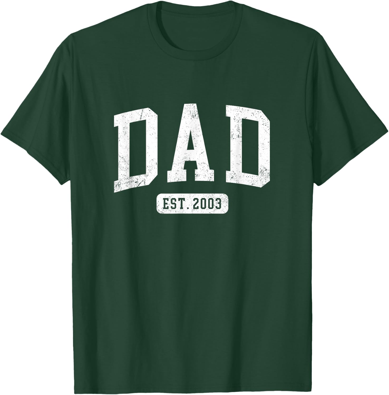 Dad Est 2003 Fathers Day Idea for Daddy T-Shirt - T-Shirt | Forest