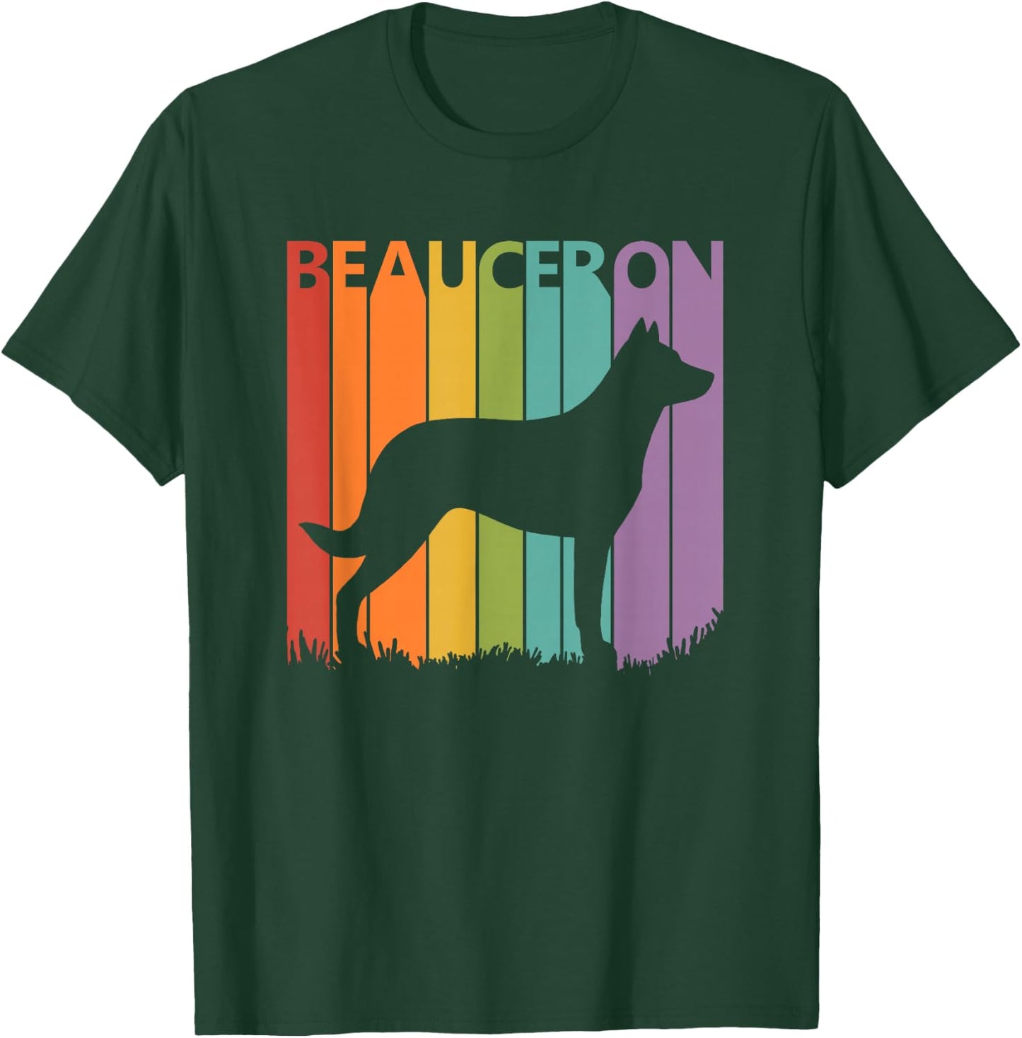 Beauceron Shirt - Funny Dog Lover Gift T-Shirt - T-Shirt | Forest