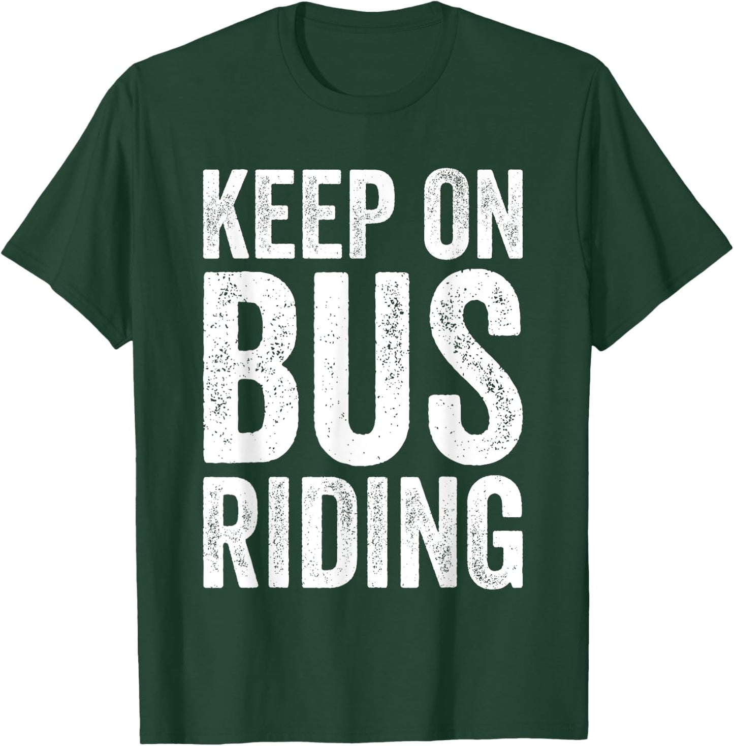 Lustiger Bus Reitliebhaber Crew Schule Bus Fahrer T-Shirt - T-Shirt | Forest