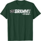 Grammy Pit Crew Race Car Birthday Family Racing T-Shirt - T-Shirt | Forest