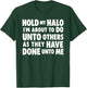 Hold My Halo I'm About to Do Unto Others As They Have Done T-Shirt - T-Shirt | Forest