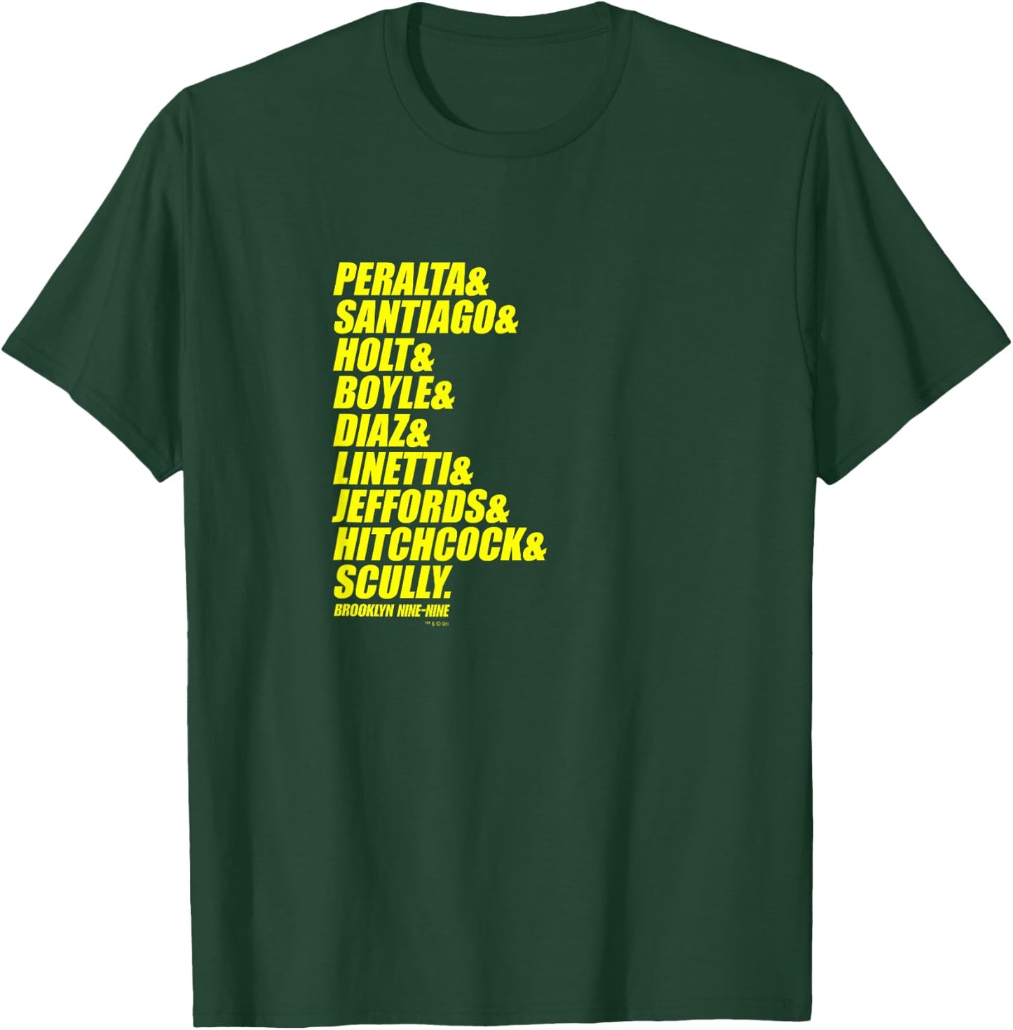 Brooklyn Nine-Nine Ampersand T-Shirt - T-Shirt | Forest