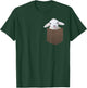 Cute Baby Lamb Shirt – Little Sheep with Soft Ears in Pocket T-Shirt - T-Shirt | Forest