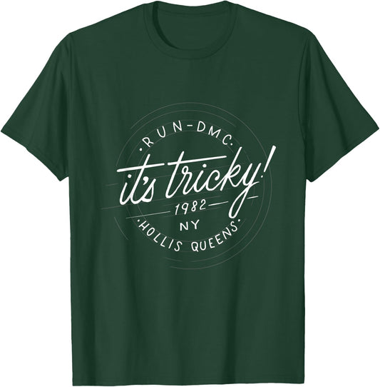 Run DMC It's Tricky 1982 Queens T-Shirt - T-Shirt | Forest