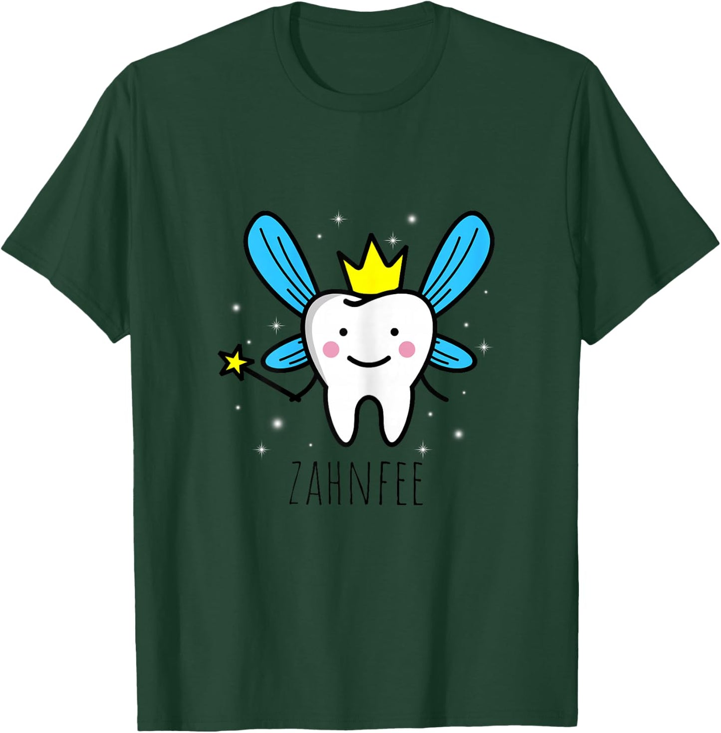 Tooth Fairy Carnival Party Costume Fancy Dress Teeth , White T-Shirt - T-Shirt | Forest