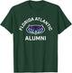 Florida Atlantic University FAU Owls Arched Alumni T-Shirt - T-Shirt | Forest