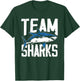 Team Sharks Teeth Animal Lover Shark T-Shirt - T-Shirt | Forest
