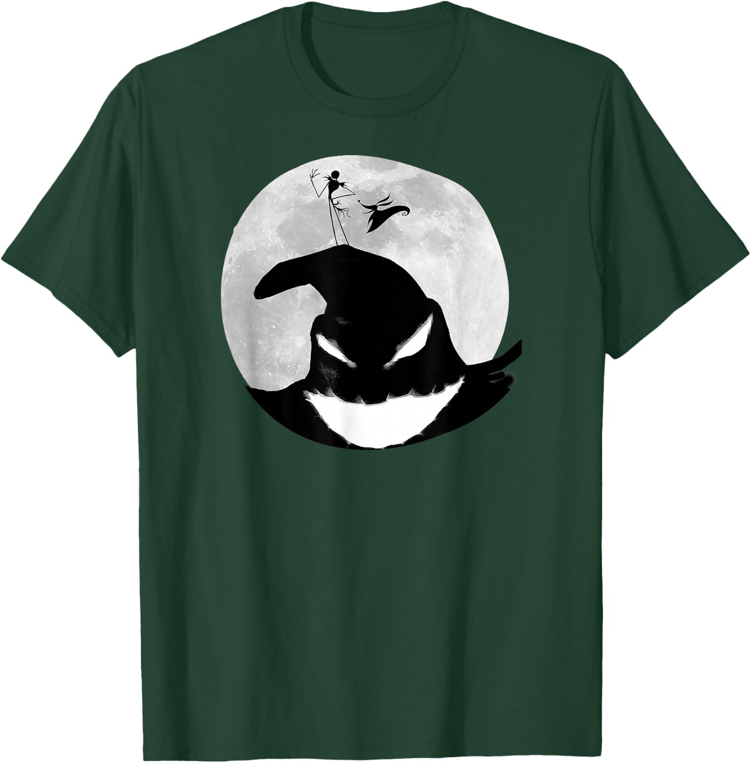 The Nightmare Before Christmas - Oogie Boogie Moon T-Shirt - T-Shirt | Forest