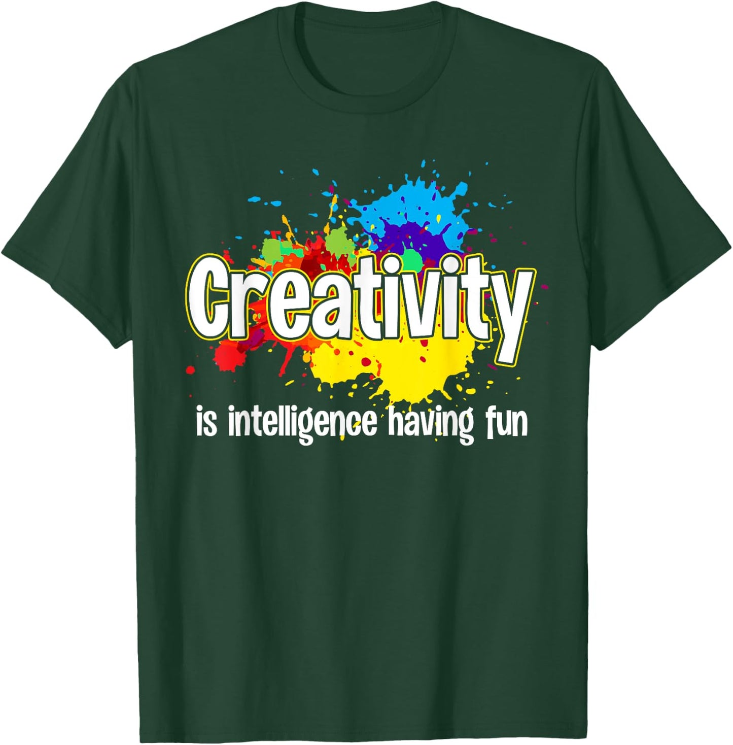 Artist Art Women Creative Drawing Teacher Creativity T-Shirt - T-Shirt | Forest