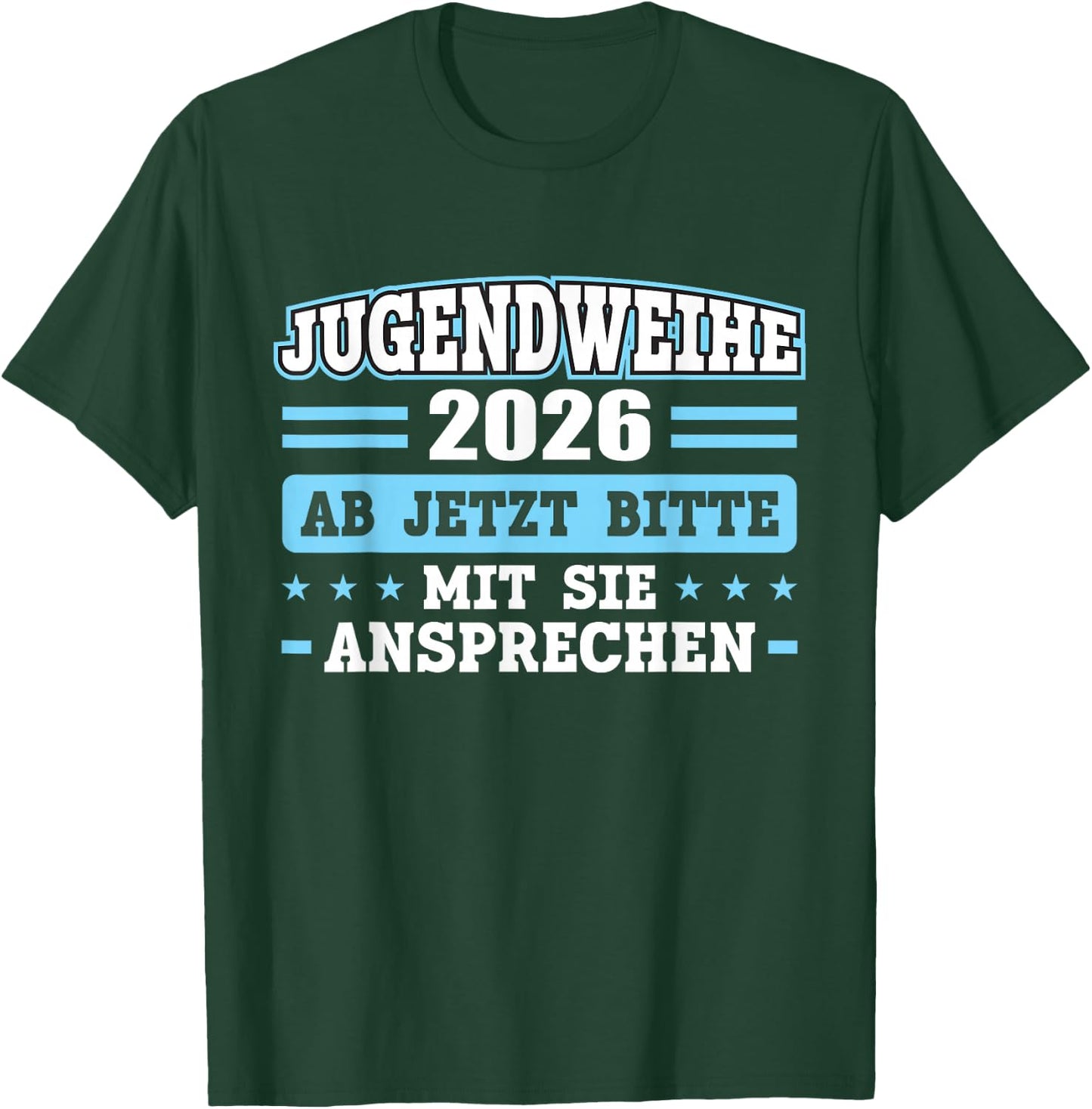 Jugendweihe 2026 Mädchen Junge T-Shirt - T-Shirt | Forest