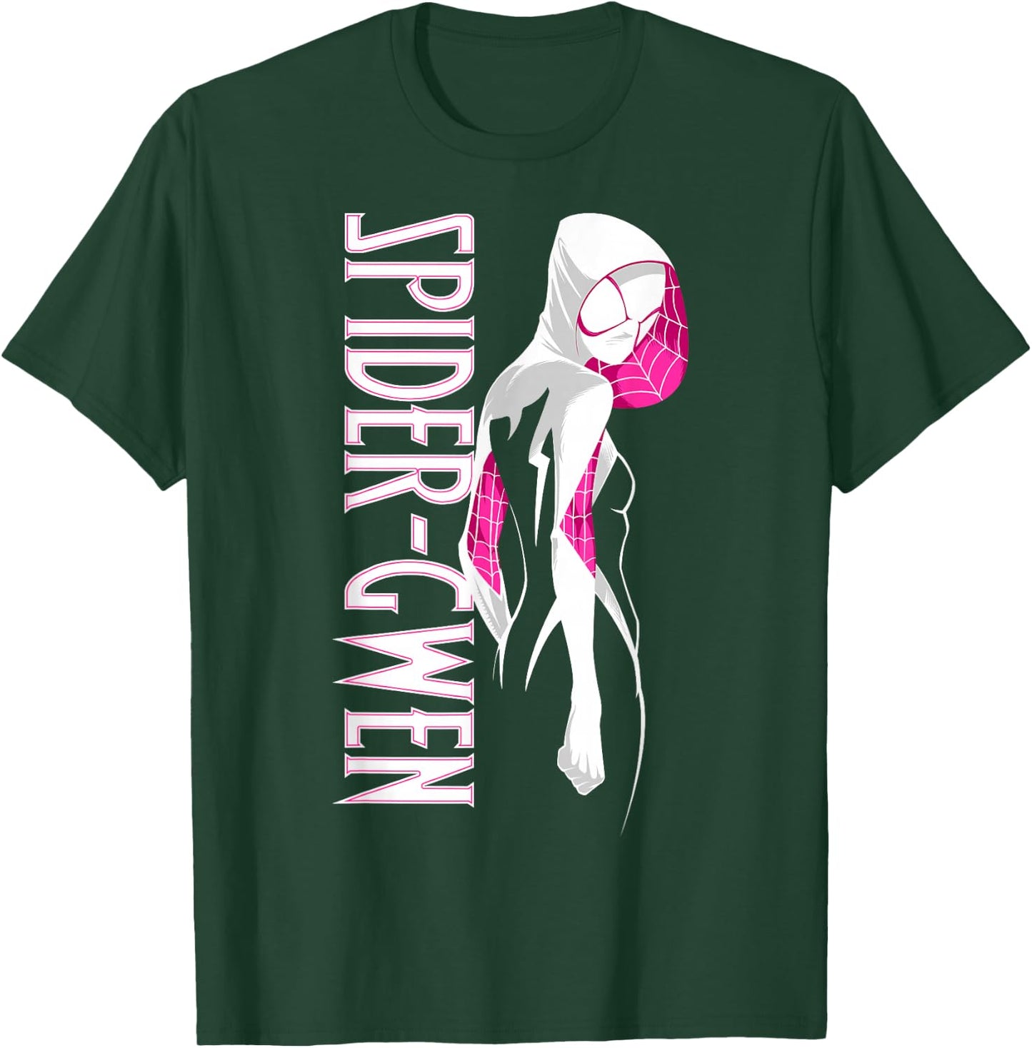 Marvel Spider-Man Spider-Gwen Portrait Small T-Shirt - T-Shirt | Forest