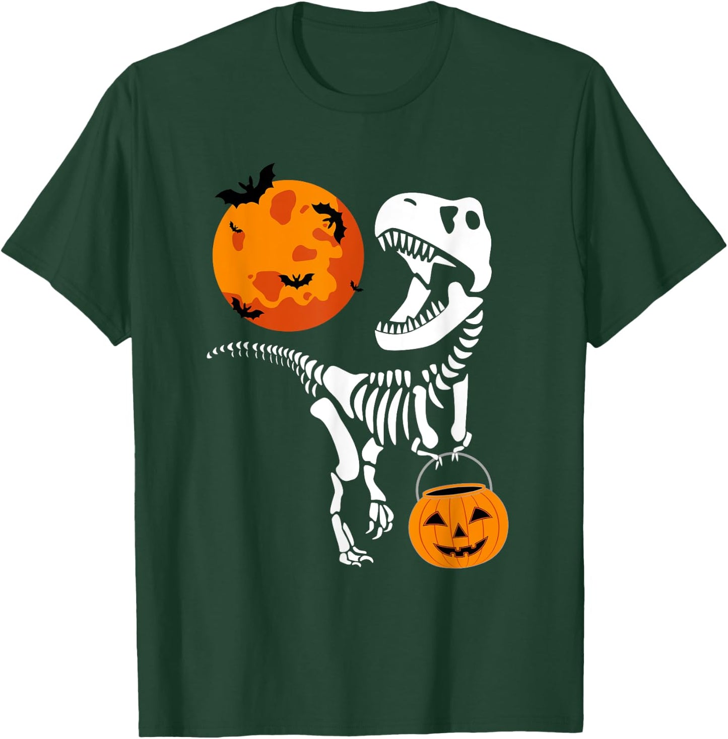Dinosaur Halloween Shirt Boys Men Kids Toddler Funny T Rex T-Shirt - T-Shirt | Forest