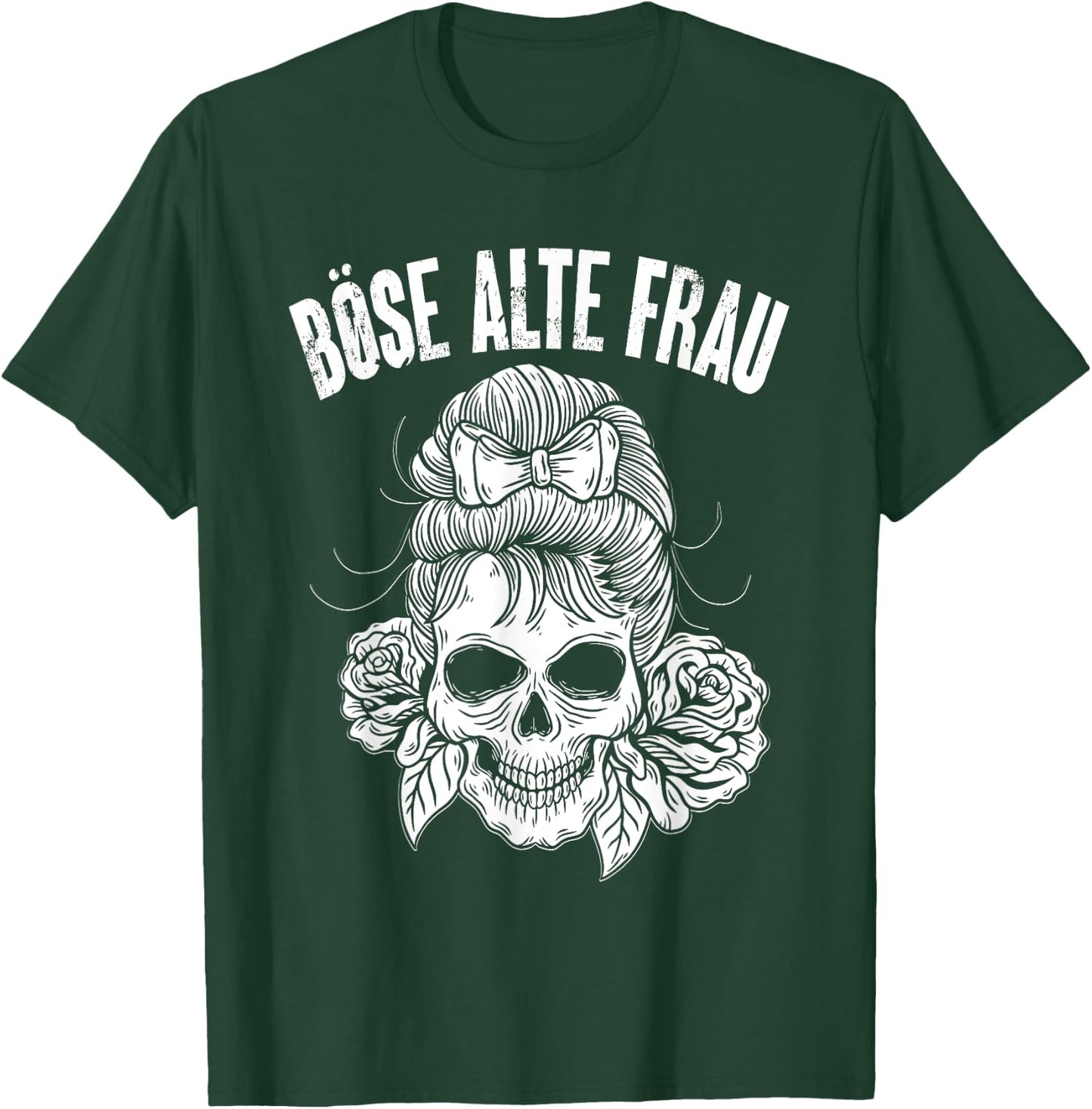 Böse Alte Frau T-Shirt - T-Shirt | Forest