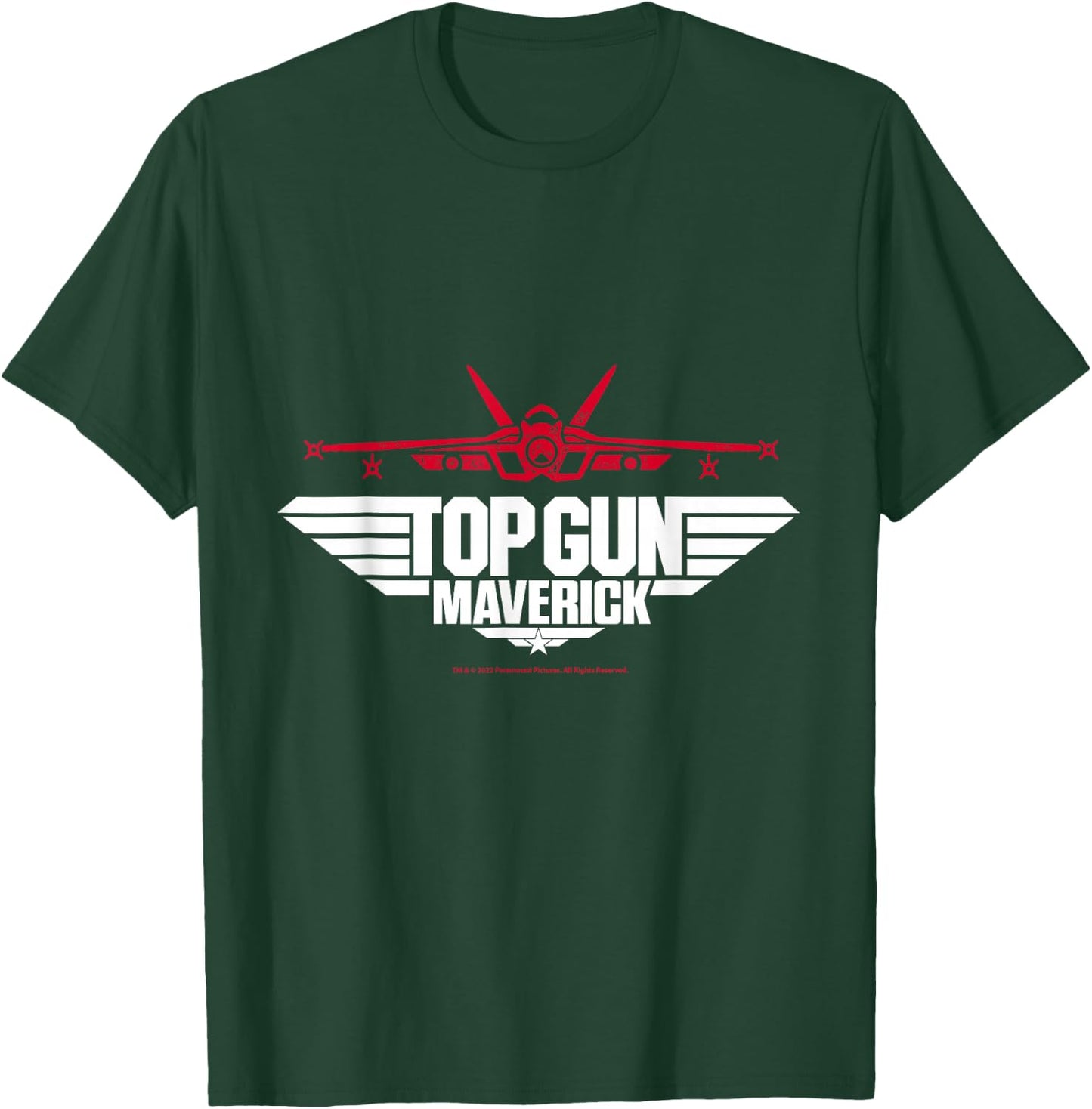 Top Gun Maverick Kampfjet T-Shirt - T-Shirt | Forest