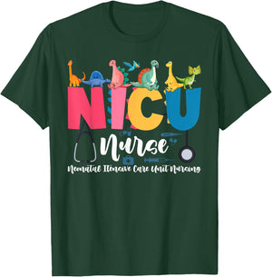NICU Nurse Neonatal Itensive Care Unit Nursing T-Shirt - T-Shirt | Forest