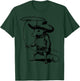 Armadillo Western Cowboy Hat Women Country T-Shirt - T-Shirt | Forest