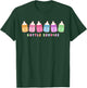 Bottle Service Funny Baby Barista NICU MBU L&D Nurse T-Shirt - T-Shirt | Forest