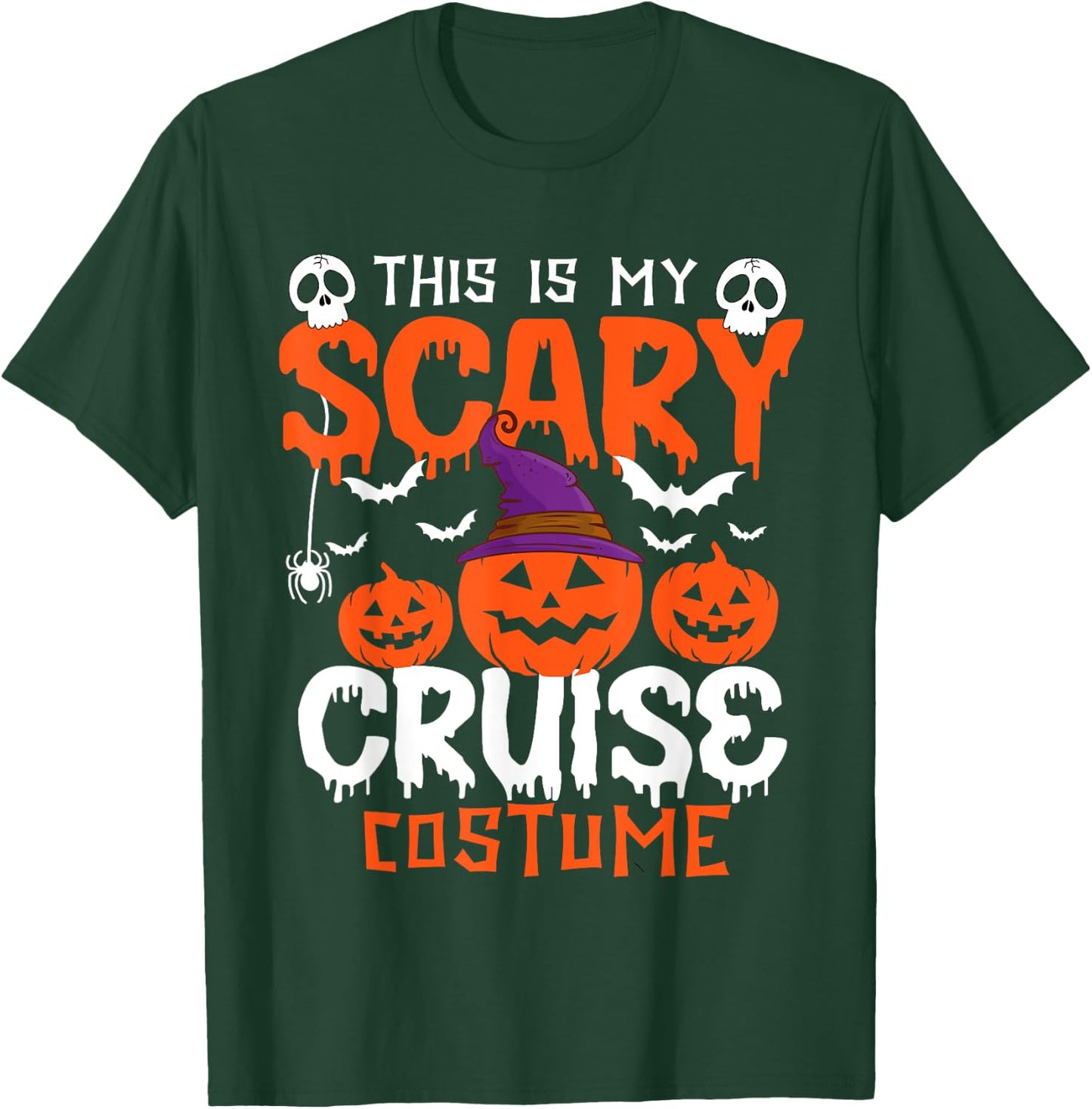 This Is My Scary Cruise Costume Halloween T-Shirt - T-Shirt | Forest