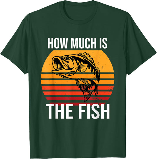 How much is the Fish , black T-Shirt - T-Shirt | Forest
