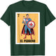 Funny Mexican Baptism Superhero Design - El Super Padrino T-Shirt - T-Shirt | Forest