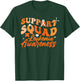 Support Squad Orange Ribbon Leukemia Blood Cancer Awareness T-Shirt - T-Shirt | Forest