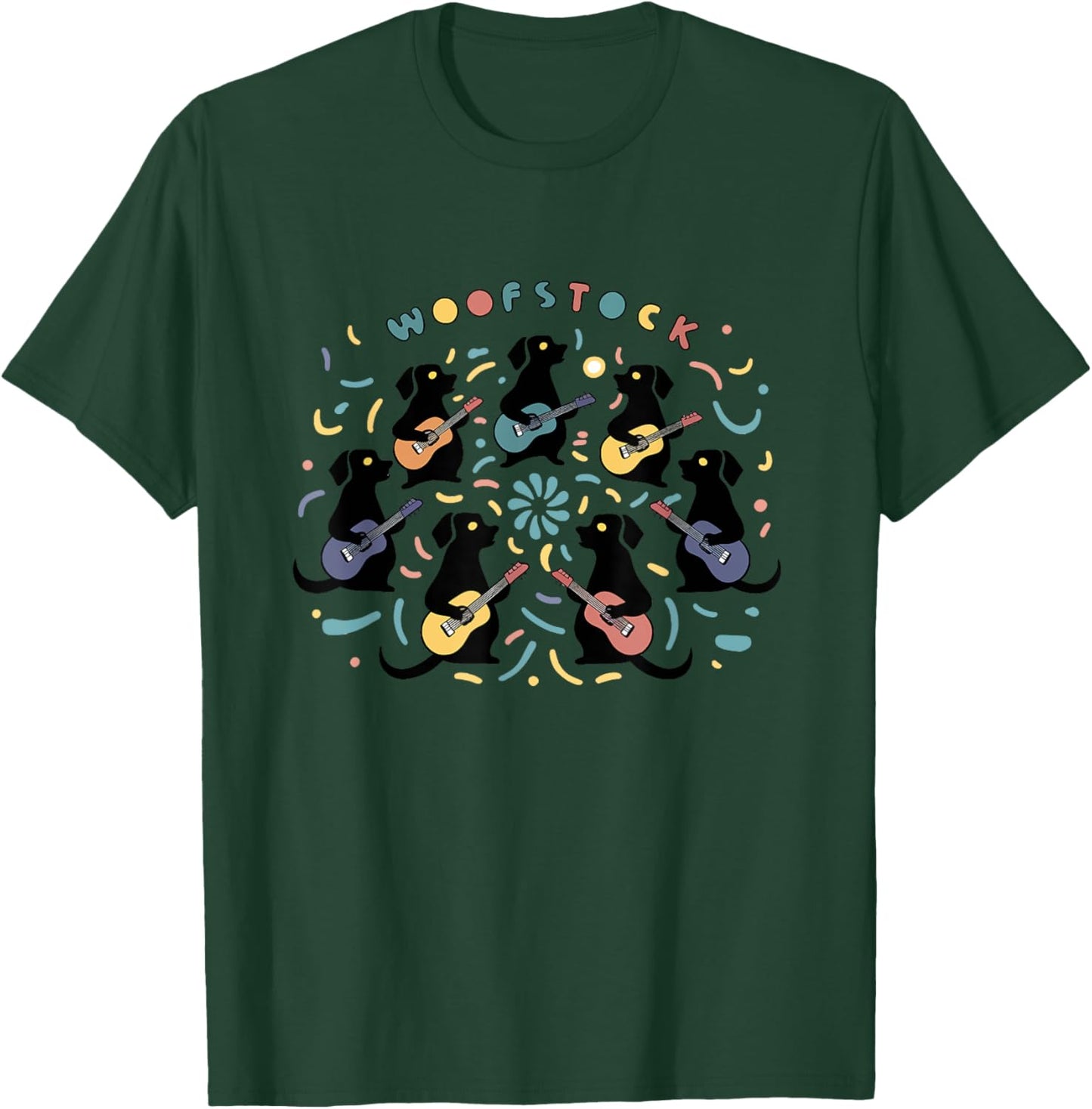 Woofstock T-Shirt - T-Shirt | Forest