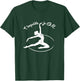 GRS Don't worry, I manage Humor Rhythmic Gymnastics Hoop , Black, Female X-Small T-Shirt - T-Shirt | Forest