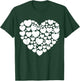 Cute Valentines Hearts Women Girls Toddler T-Shirt - T-Shirt | Forest