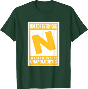 University Varsity-Gold Not For Everyone Varsity-Gold T-Shirt - T-Shirt | Forest