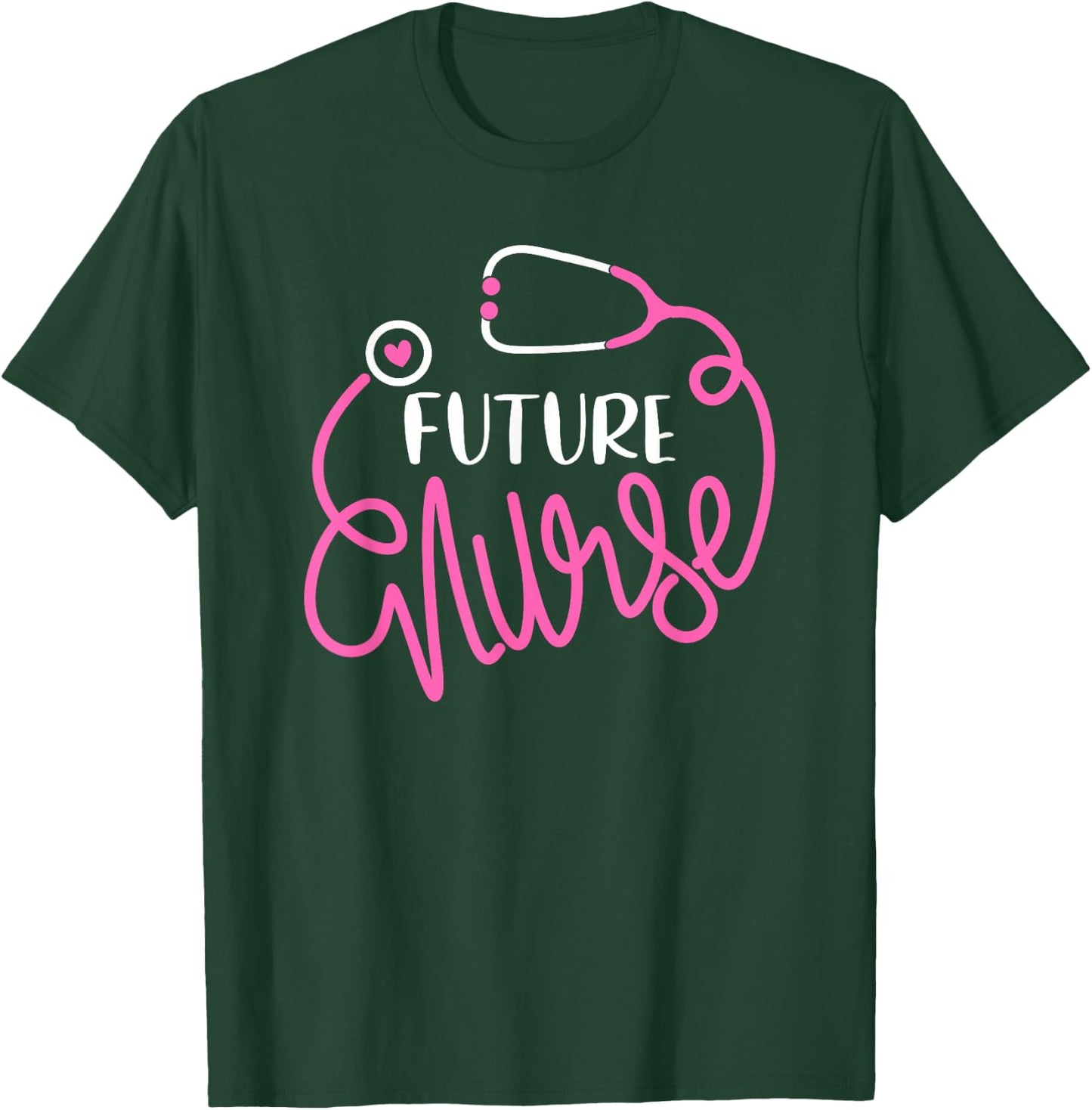 Future Nurse Life Funny Nursing Student Nurse In Progress T-Shirt - T-Shirt | Forest