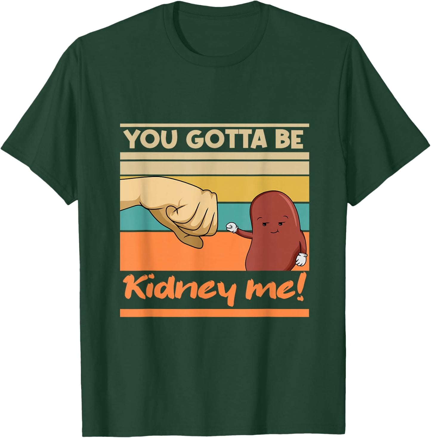 Organ Donation Funny Pun for Kidney Donors - , Black, Small, Short Sleeve, Classic Fit T-Shirt - T-Shirt | Forest