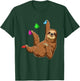 Cute Bouldering and Rock Climbing Sloth T-Shirt - T-Shirt | Forest
