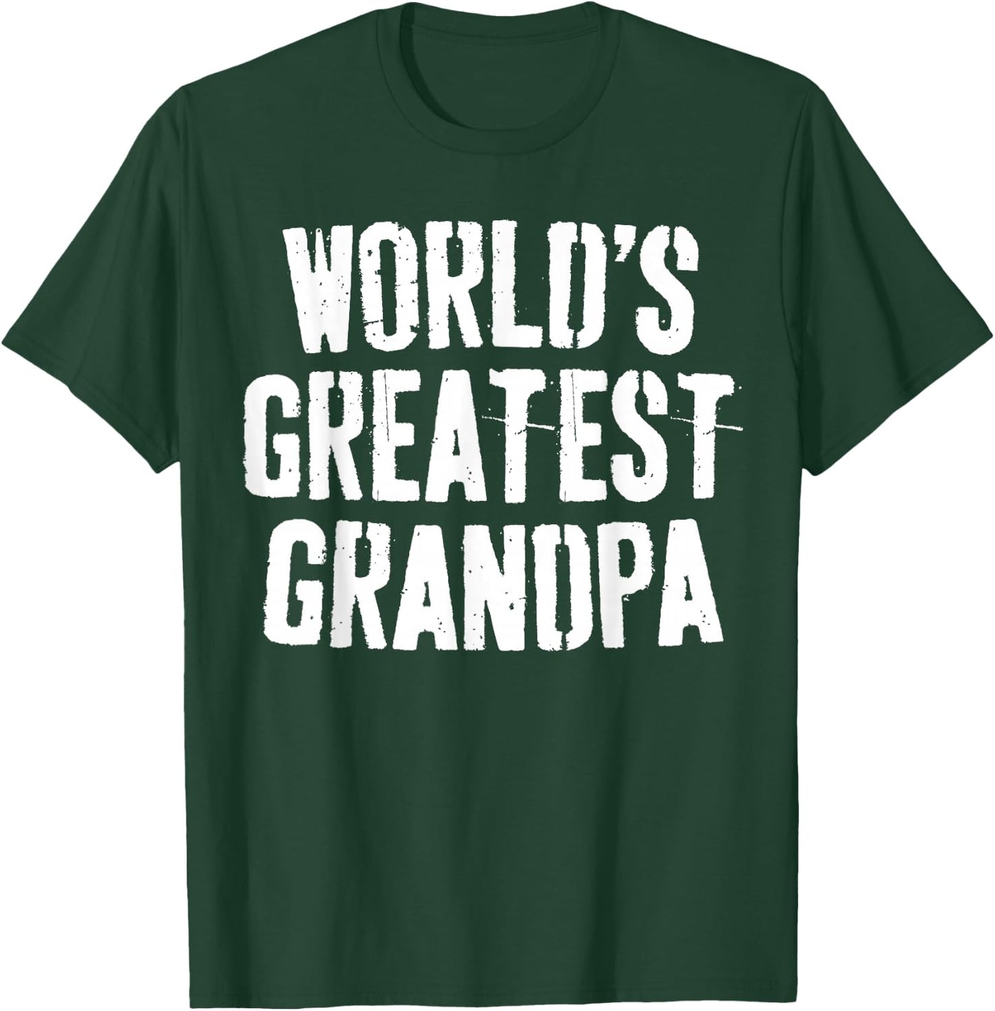 World's Greatest Grandpa Shirt Papa Men Fathers Day T-Shirt - T-Shirt | Forest