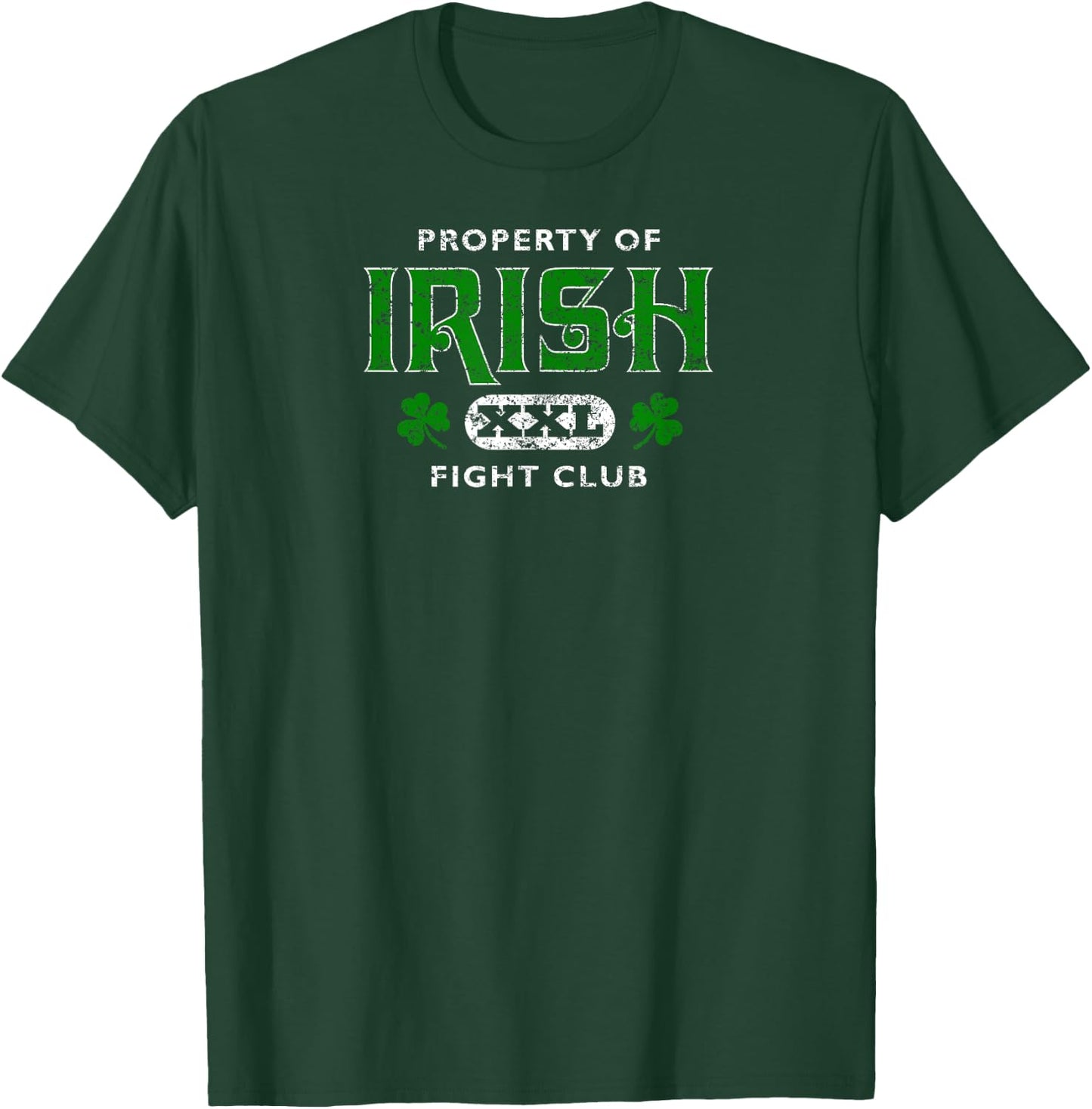 Property of Irish Fight Club XXL T-Shirt - T-Shirt | Forest