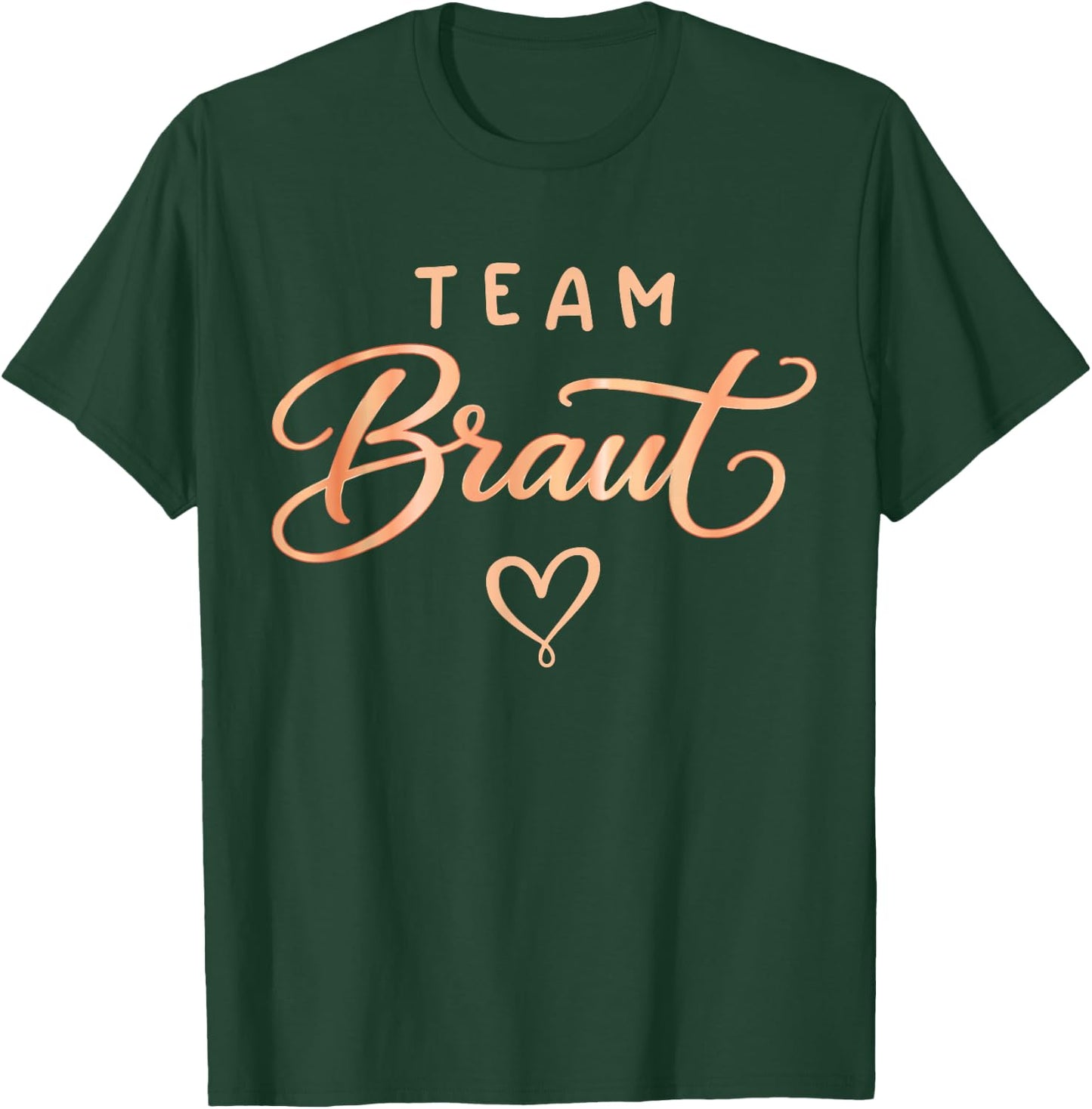 JGA Frauen Junggesellenabschied Poltern Team Braut T-Shirt - T-Shirt | Forest
