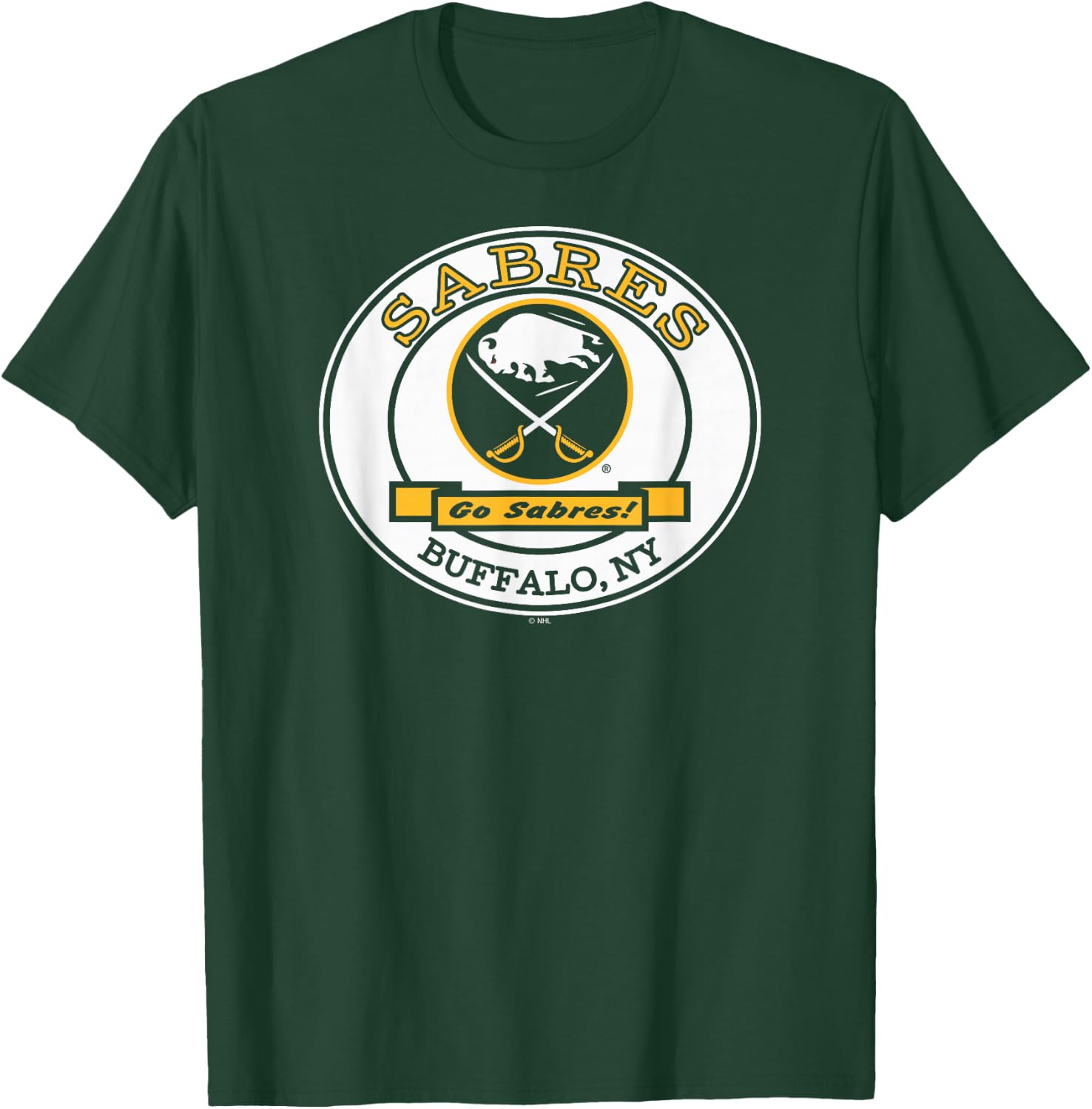Buffalo Sabres Go Royal Officially Licensed T-Shirt - T-Shirt | Forest