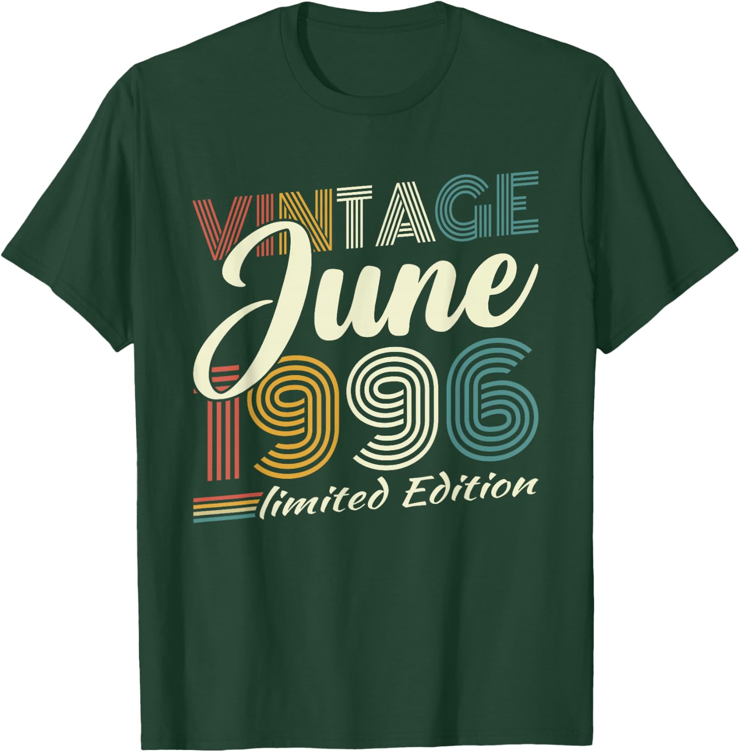 Vintage Juin 1996 Cadeau Anniversaire 30 Ans Hommes Femmes T-Shirt - T-Shirt | Forest