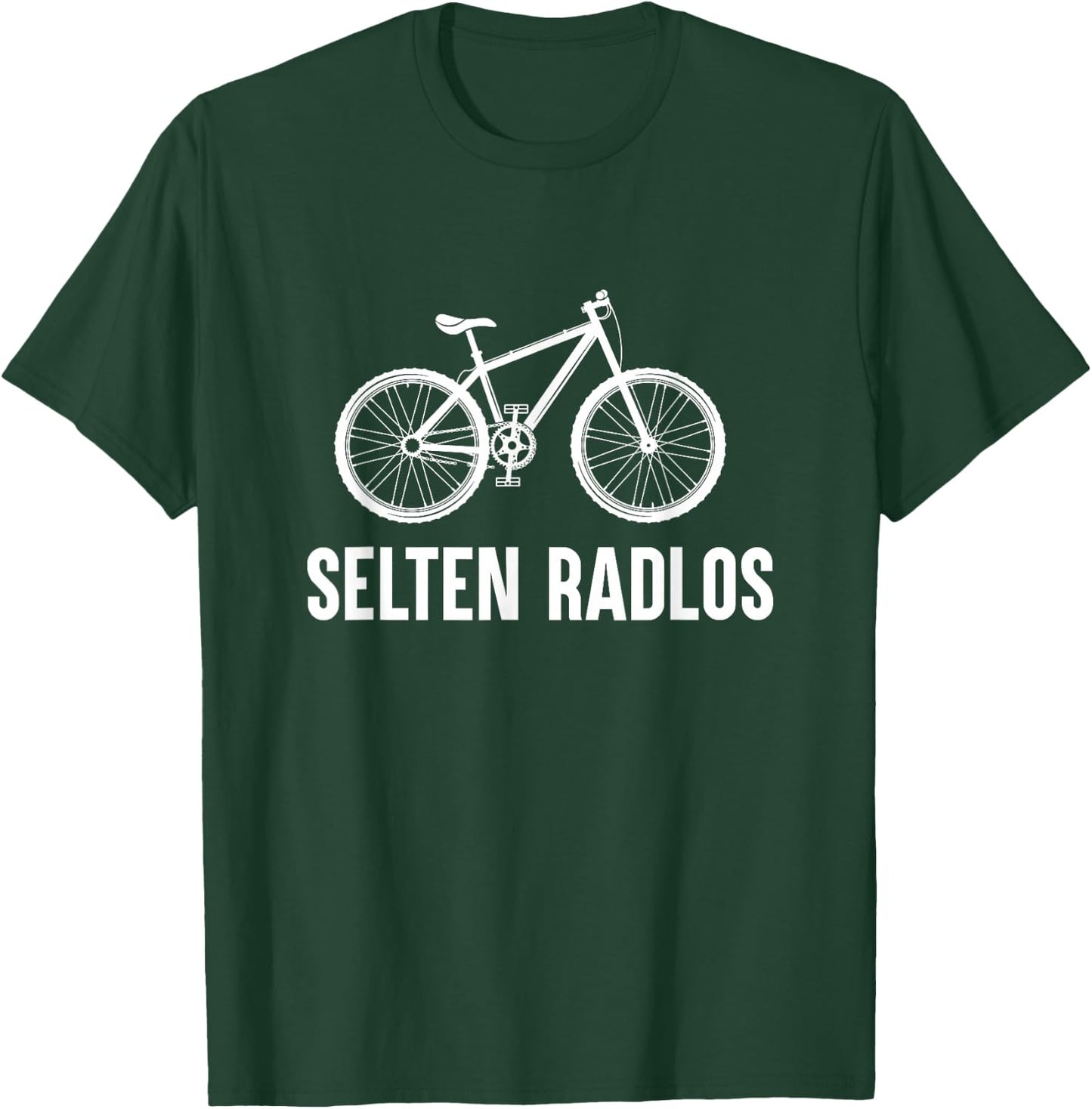 Rare Radlos Bicycle Cycling Road Bike E-Bike Mountain Bike , black T-Shirt - T-Shirt | Forest