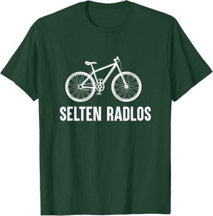 Rare Radlos Bicycle Cycling Road Bike E-Bike Mountain Bike , black T-Shirt - T-Shirt | Forest