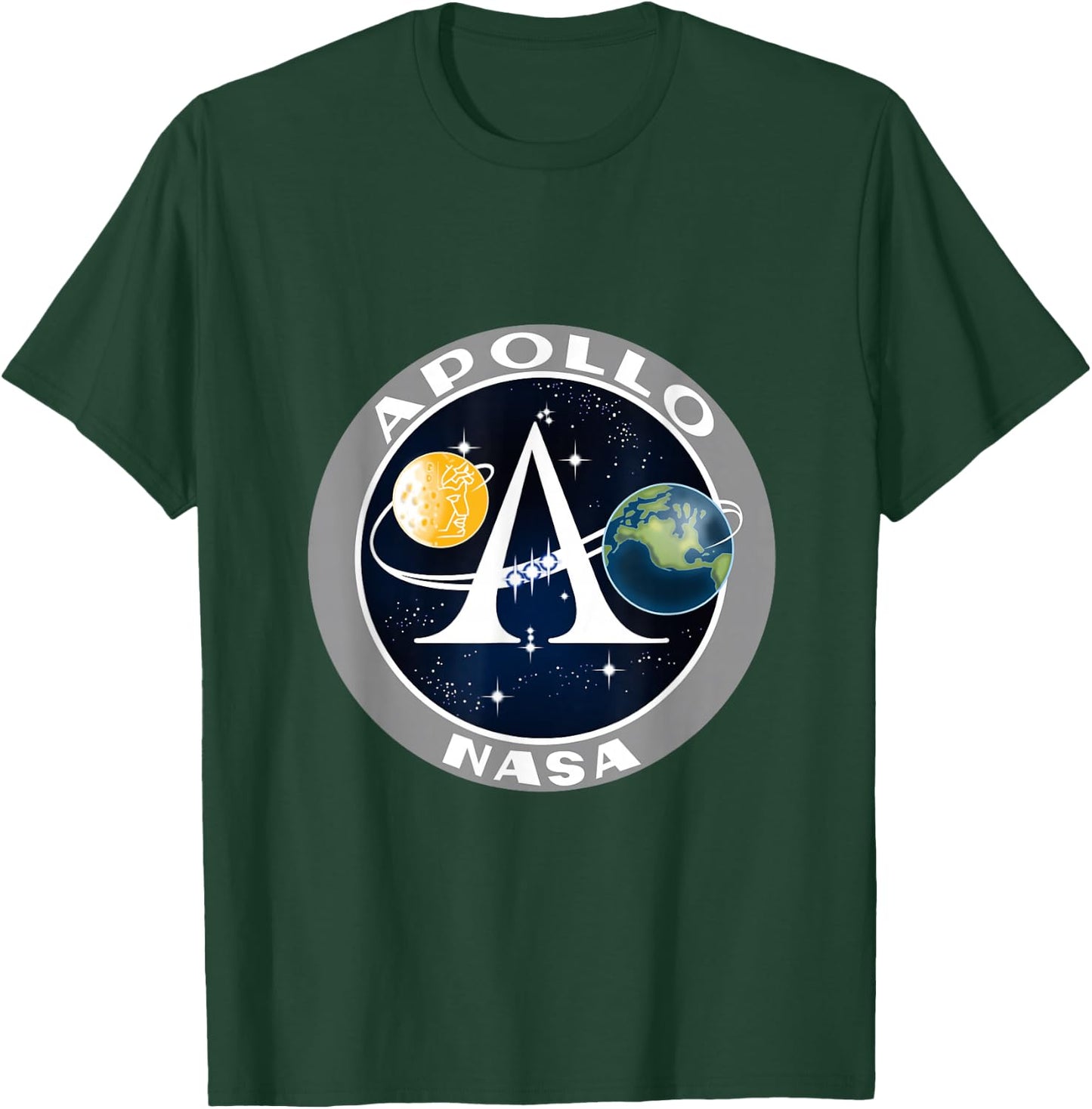 Apollo Program - Moon Landing 1969 - NASA Merchandise T-Shirt - T-Shirt | Forest