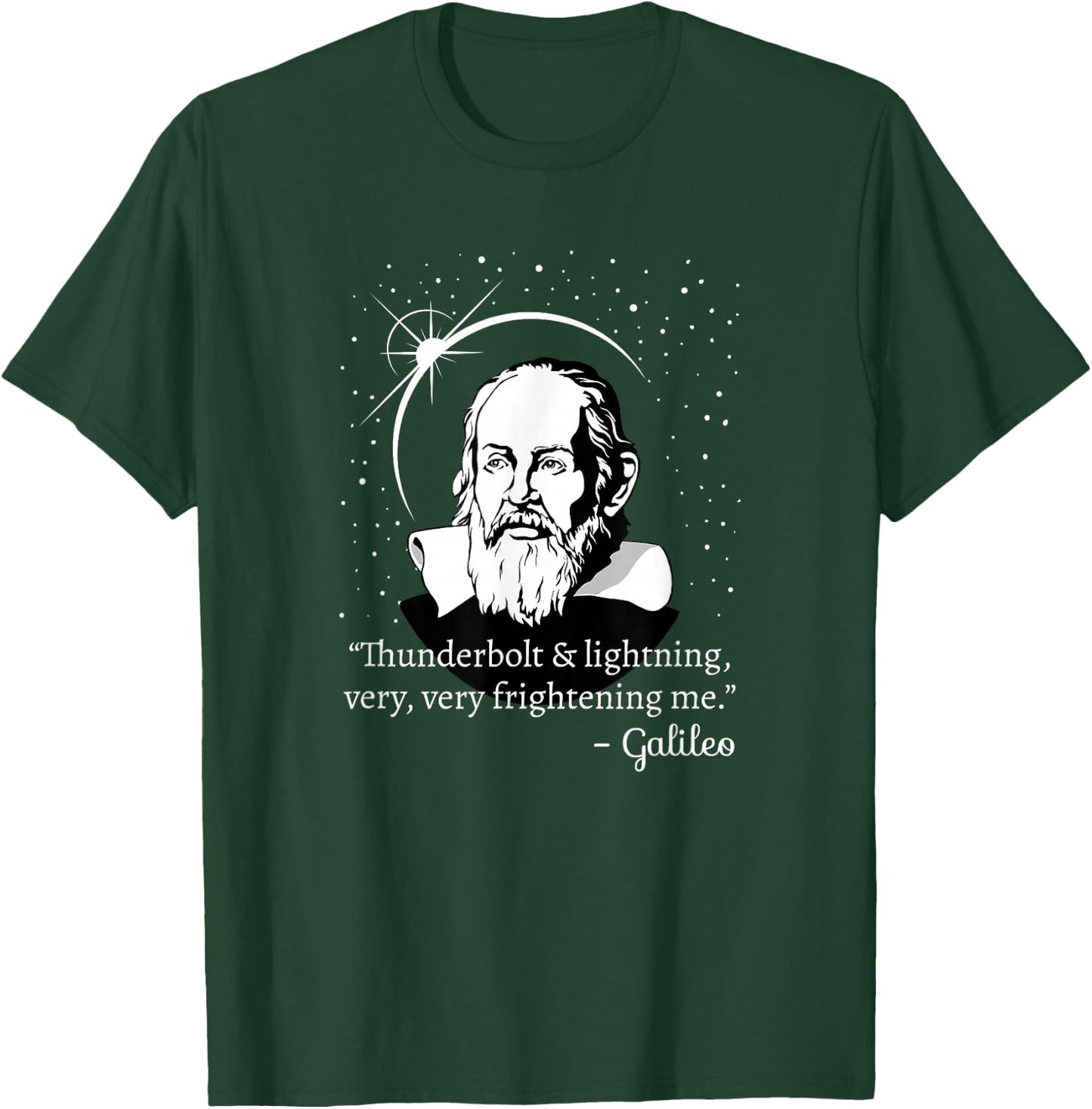 Thunderbolt and Lightning Galileo - Science Gift T-Shirt - T-Shirt | Forest