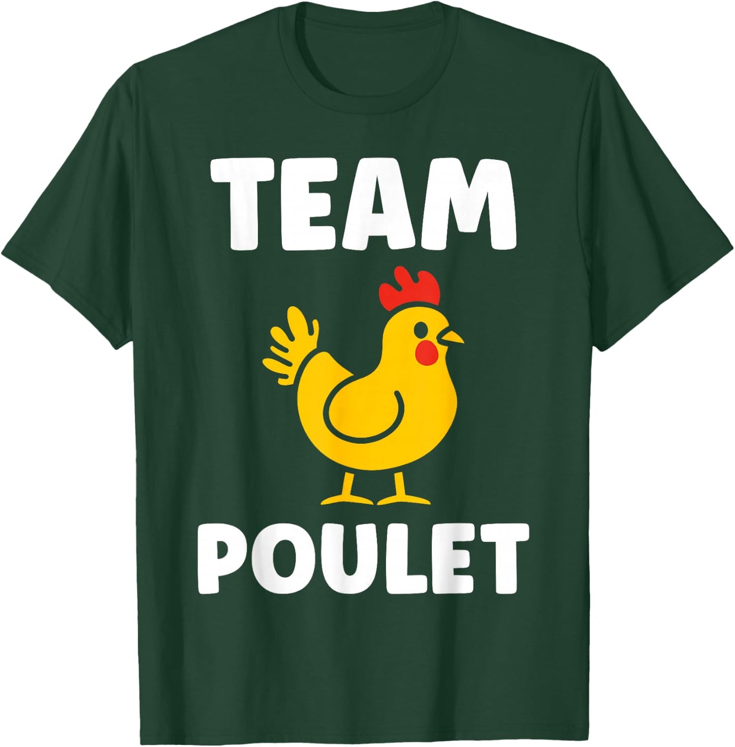 Chicken Humour Chicken Quote Team Chicken , Black, S T-Shirt - T-Shirt | Forest