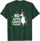 Inside Out - Rainbow Unicorn No Autographs Please T-Shirt - T-Shirt | Forest