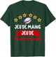 Toulouse Supporter Sport Hand Game Man Woman Child , Black, S T-Shirt - T-Shirt | Forest