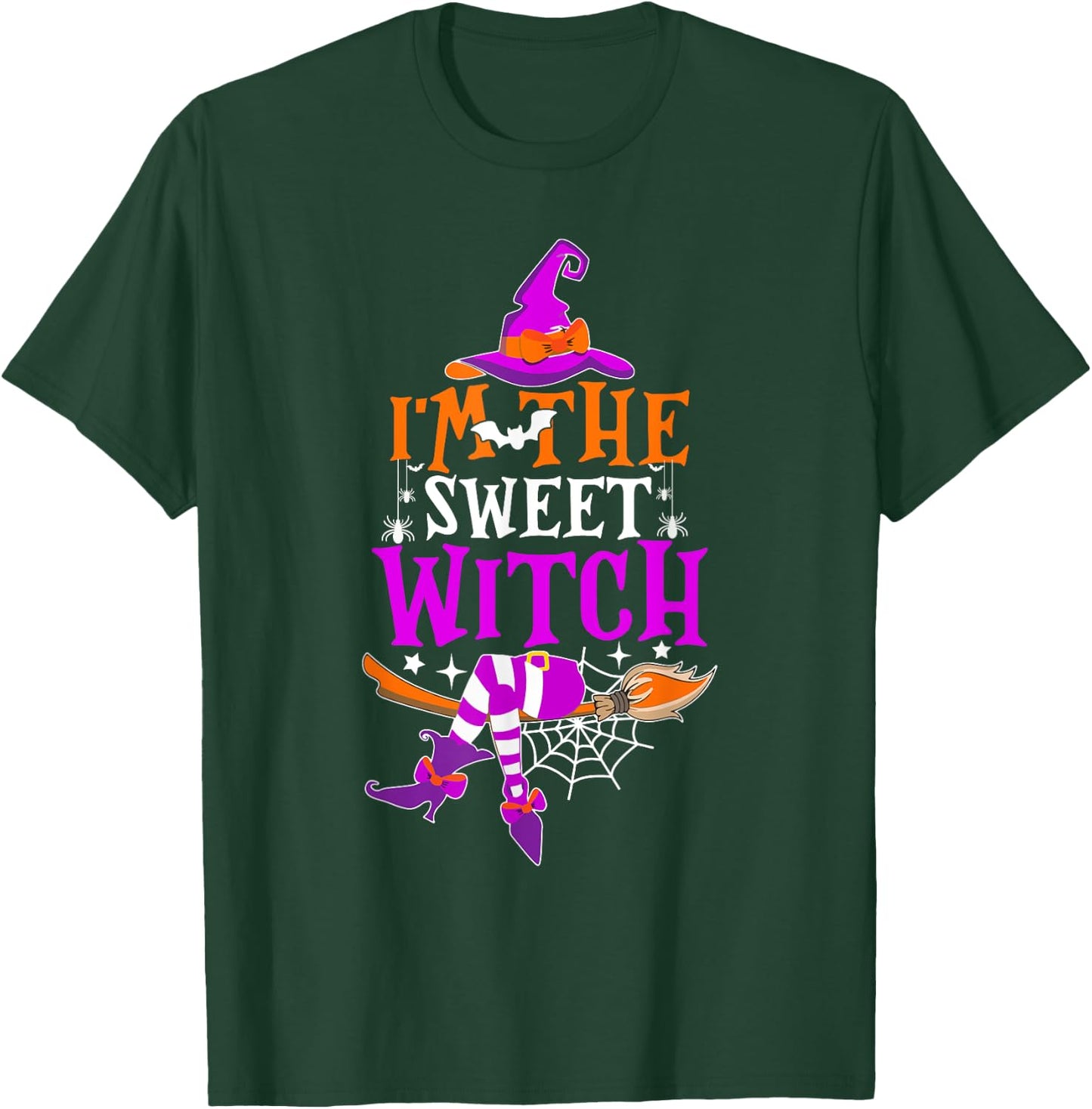 I'm The Sweet Witch Shirt Funny Witch Halloween Costume T-Shirt - T-Shirt | Forest