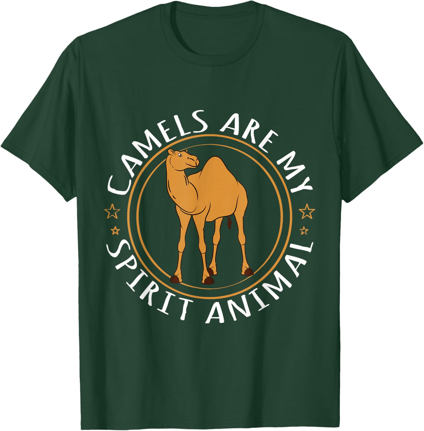 Camel Lover - Camels are My Spirit Animal T-Shirt - T-Shirt | Forest