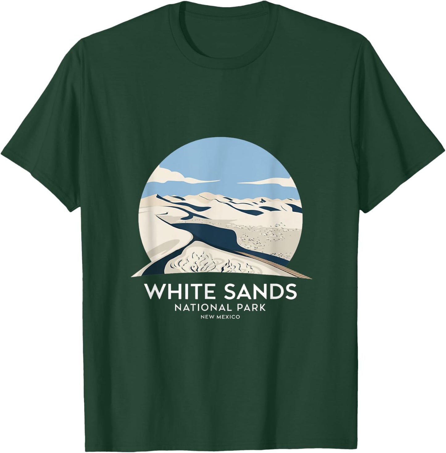 White Sands National Park New Mexico T-Shirt - T-Shirt | Forest