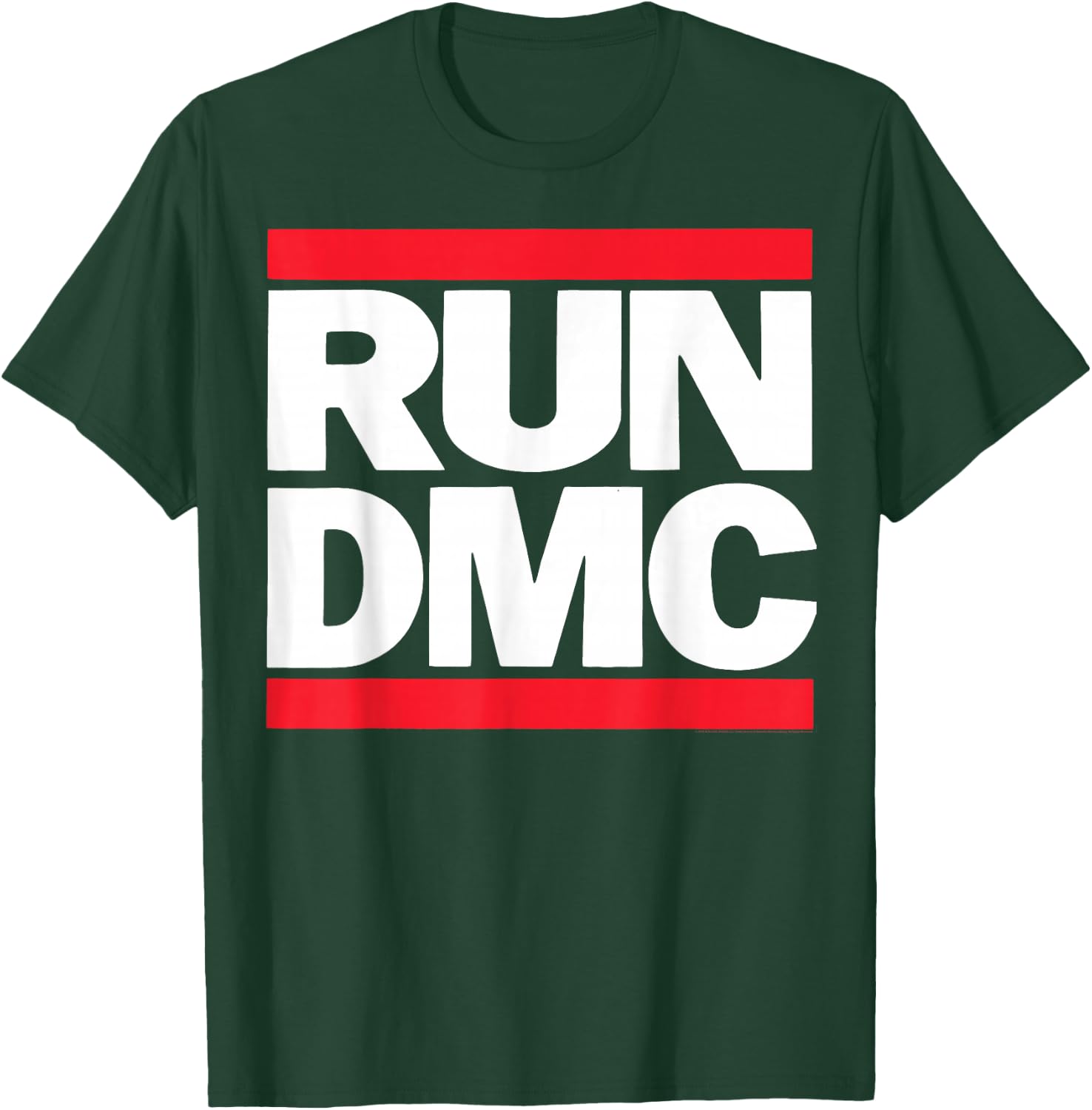RUN--DMC Offizielles Logo , Herren, Kinder, Schwarz, S, Kurzarm, , Retro , Hip Hop Fans, Retro Music Lovers, All Ages T-Shirt - T-Shirt | Forest