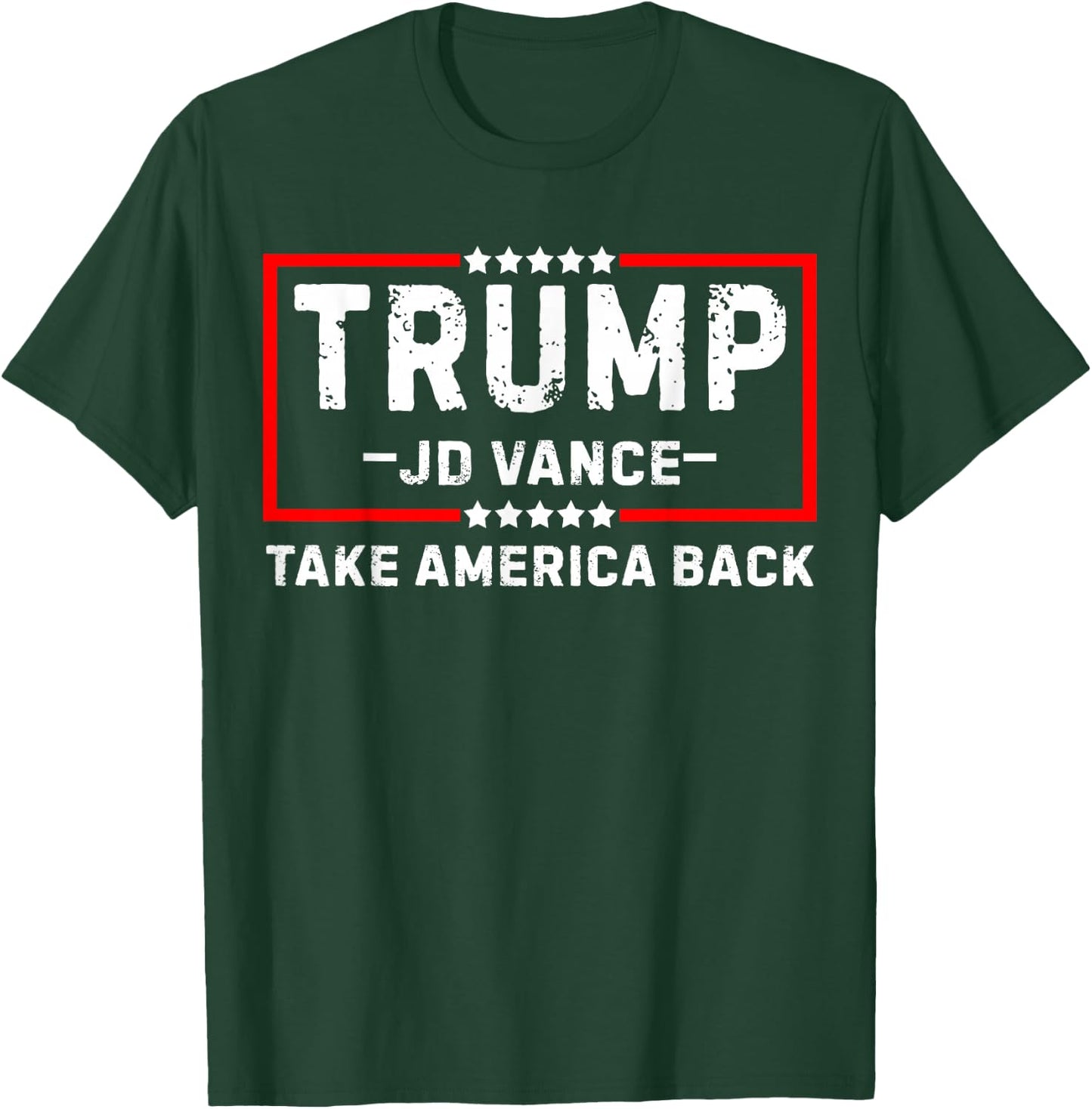 Trump Vance 2025 President Take America Back Trump 47 T-Shirt - T-Shirt | Forest