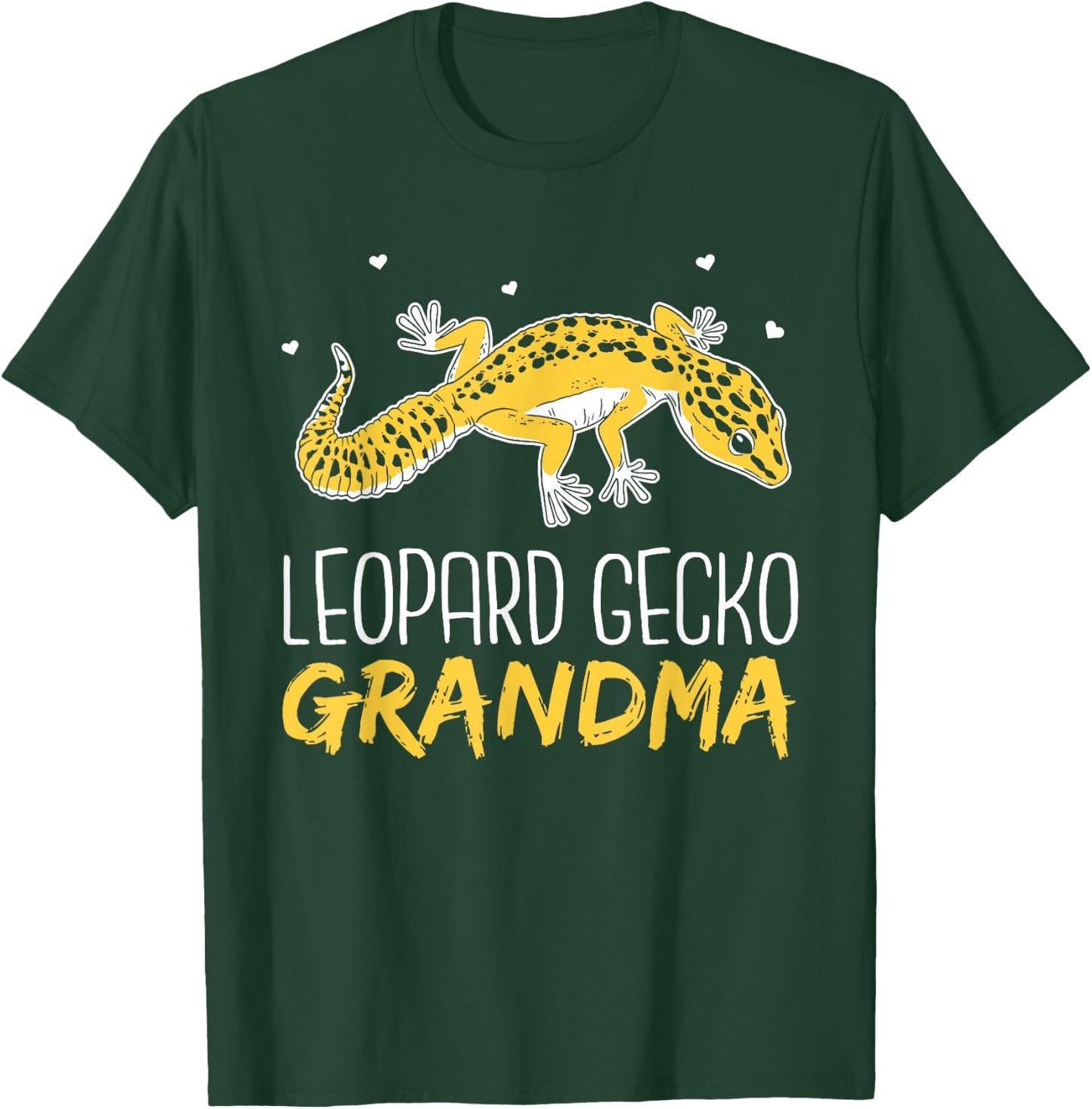 Leopard Gecko Grandma Reptile Lizards Lizard Leopard Gecko T-Shirt - T-Shirt | Forest
